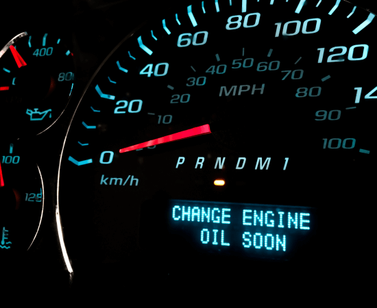 Car Change Engine Oil Soon Warning Light